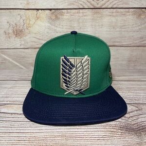 Attack on Titan scout regiment snapback hat